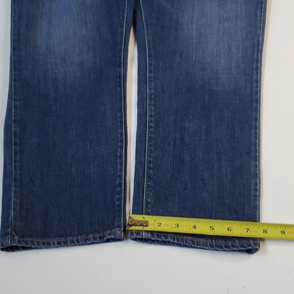 33 LEVI'S RED TAB BOYFRIEND short cropped JEANS - Picture 9 of 12